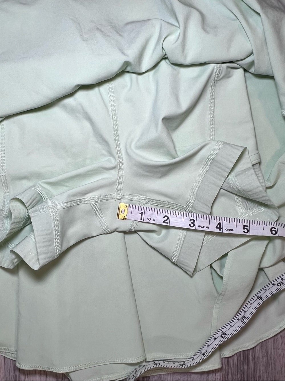 lululemon athletica Mint Green Flared Tennis Skirt Size 0 - Picture 9 of 11
